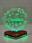 Mobile Preview: Merry Christmas 1 Led Nachtlicht